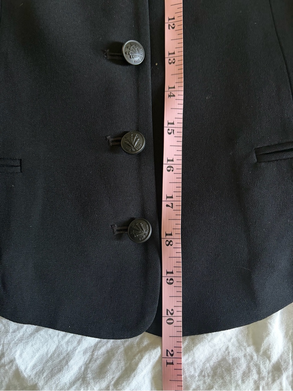 Rag & Bone Women’s Black Mariana Crepe Vest Size 2 NWT - Picture 11 of 13